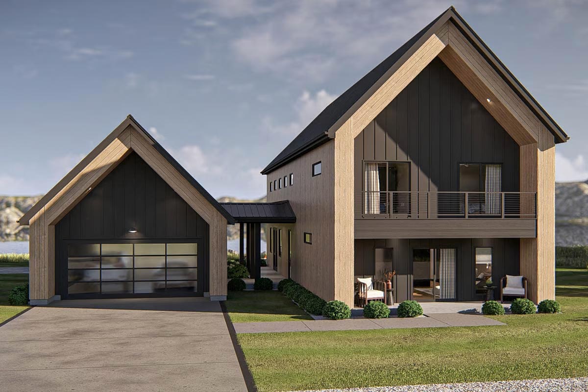 scandinavian barndo house