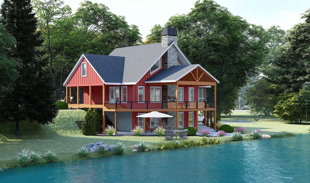 lake house plans