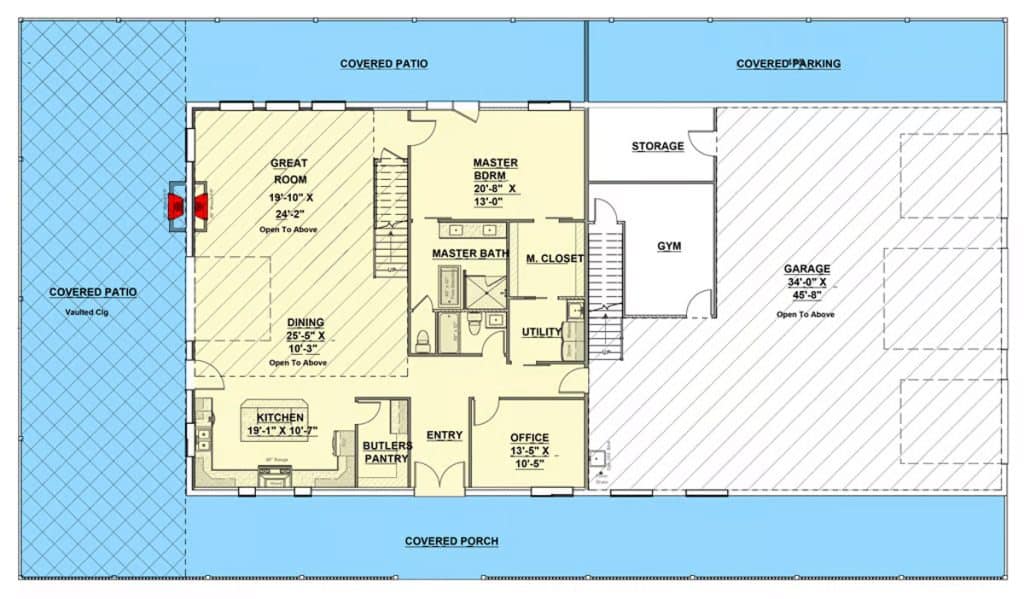 barndominium gym plans