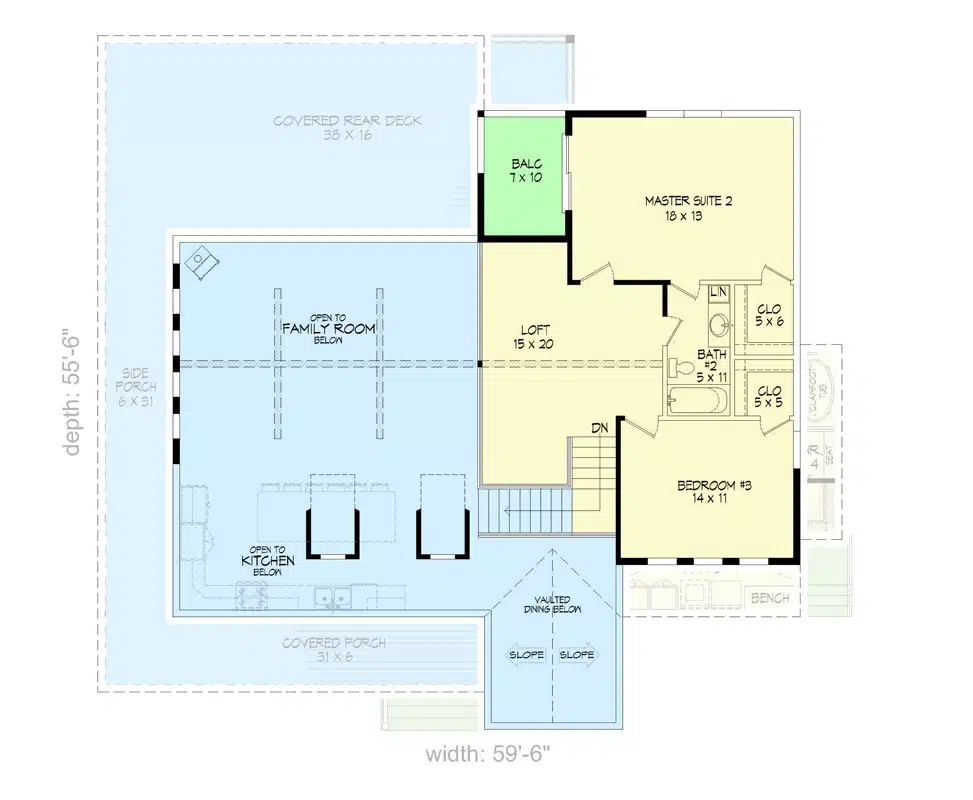 2nd floor plan