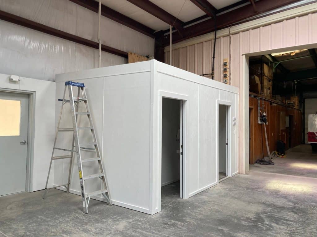 house plan with safe room