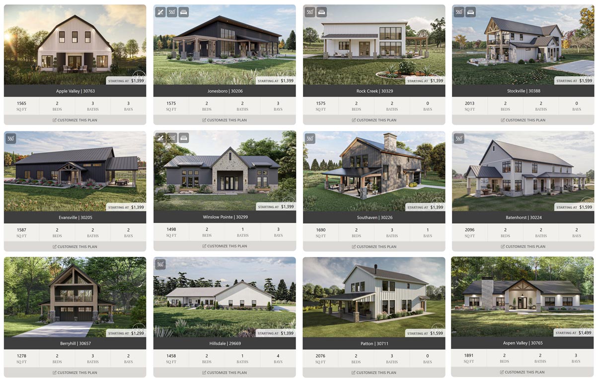 advancedhouseplans 2 bedroom barndominiums