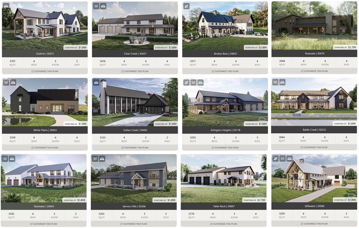advancedhouseplans.com 4-bedroom plans