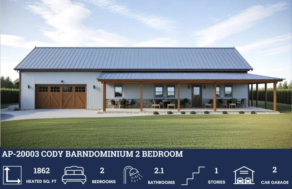 Cody Barndominium Plan