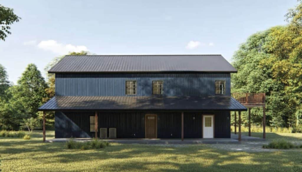 side view