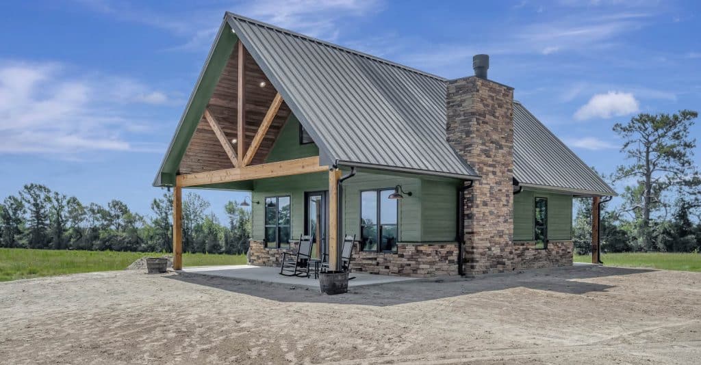 stick built barndominium floor plan