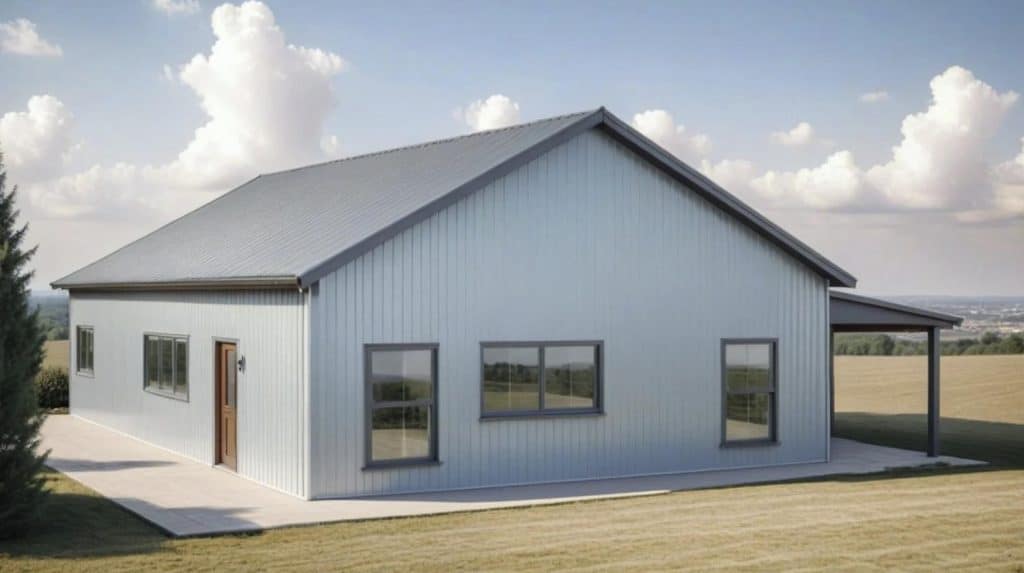 Steel Building Shell 30×50 Metal Building Shell Kit (1500 SQ FT Barndominium)