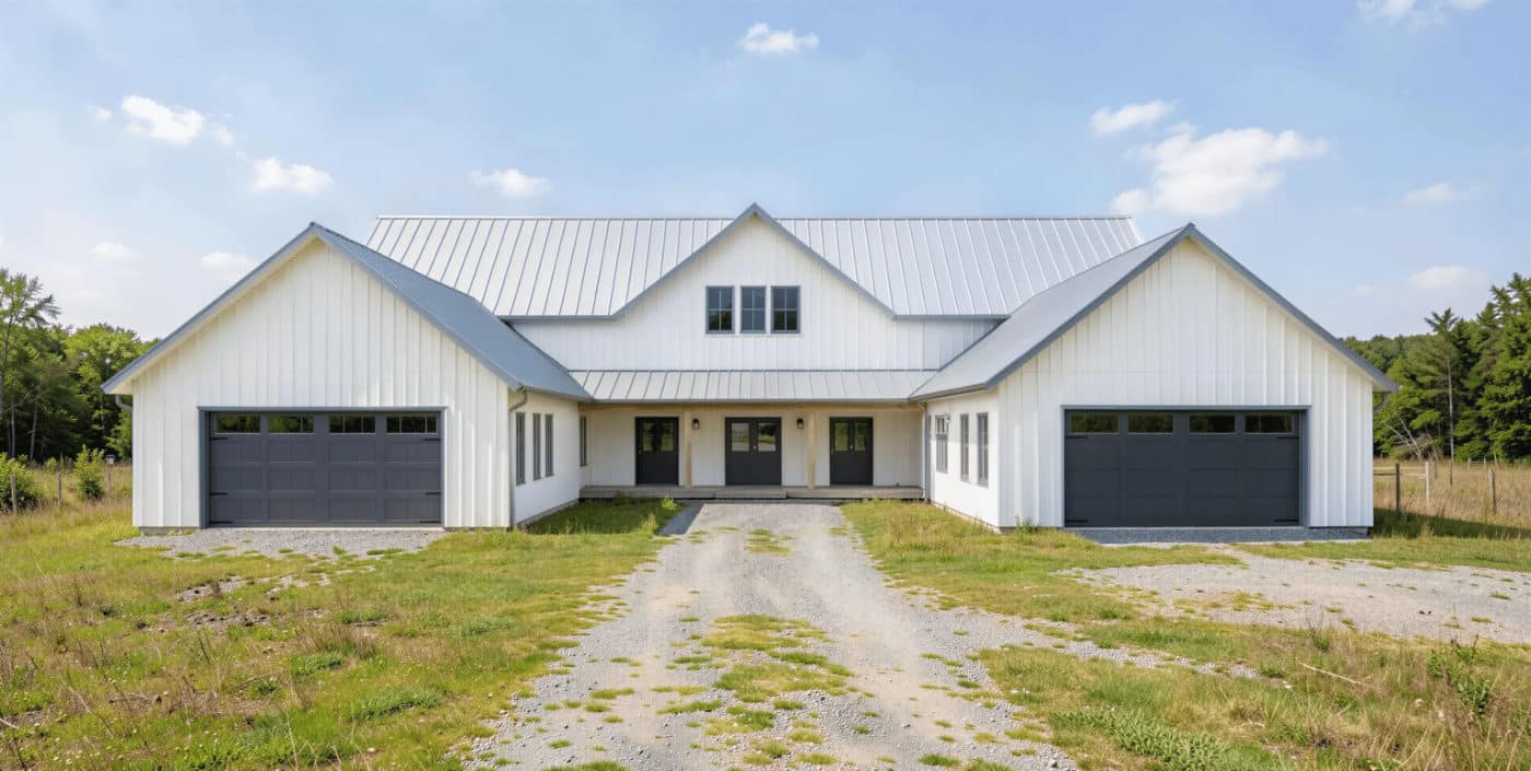 U-Shaped House Plans: Courtyard Barndominium Floor Plans With Prices